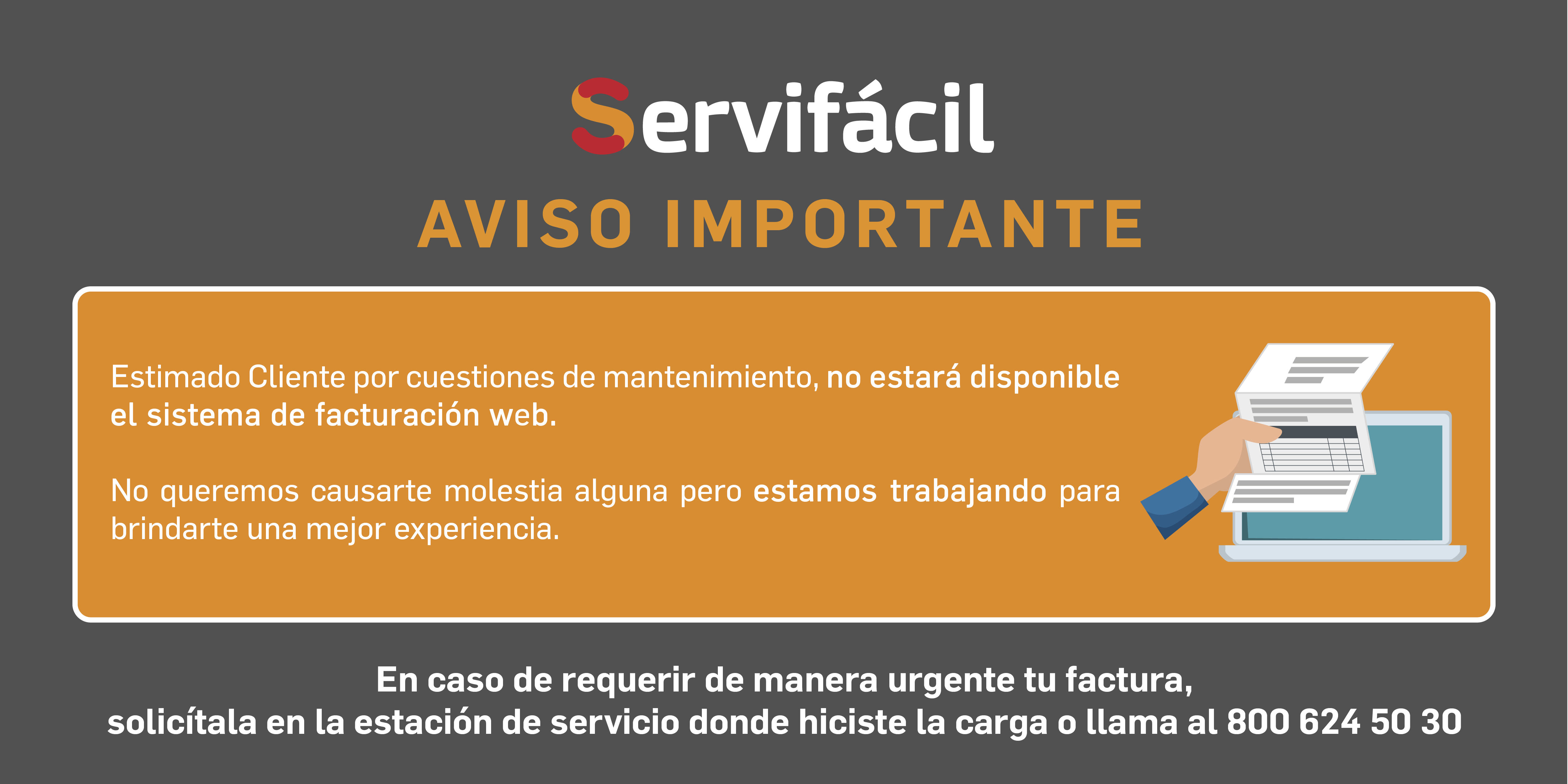 Factura | Servifácil